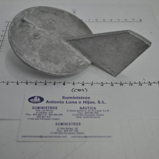 Ánodo de aluminio (equivalente 6J9-45371-01 Yamaha) RecMar