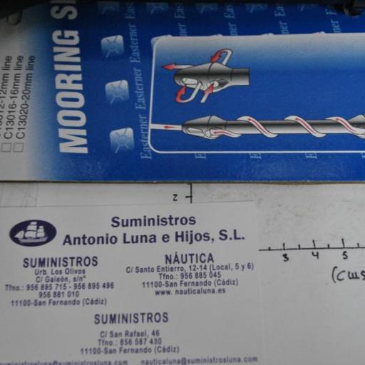 Muelle de amarre de neopreno para cabo de 10-12 mm [7]