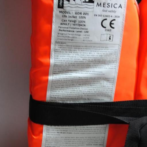 Chaleco salvavidas 100N CE EN ISO12402-4 (+50 kg) Salmar [3]
