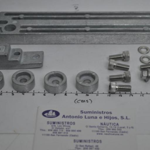 Kit de ánodos de aluminio (equivalente) para motores Suzuki de 90-140hp RecMar [4]