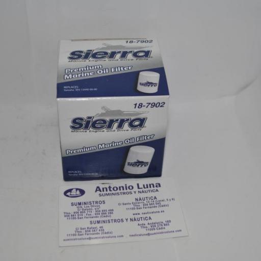Filtro de aceite Sierra 18-7902 (equivalente) Yamaha 3FV-13440-00