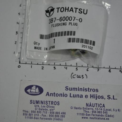 Acople para enjuagar el motor 3B7-60007-0 original Tohatsu [5]