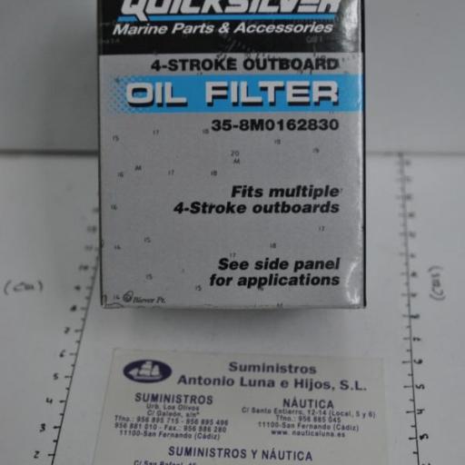 Filtro de aceite 35-8M0162830 original Quicksilver [7]