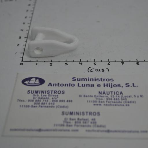 Grillete de nylon de presión blanco Sea Sure [5]