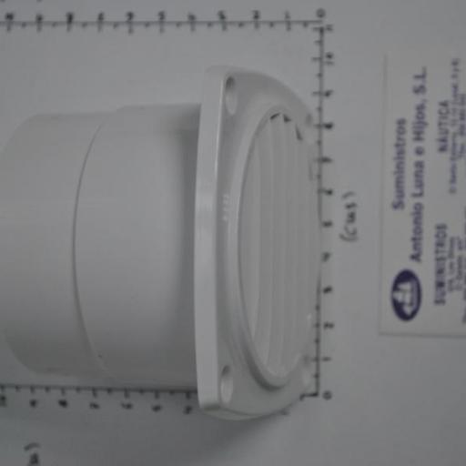 Rejilla de ventilación redonda blanca Seaflo [2]