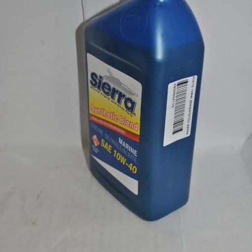 Aceite para motor de 4T semisintético 10W-40 de 1 litro Sierra [1]