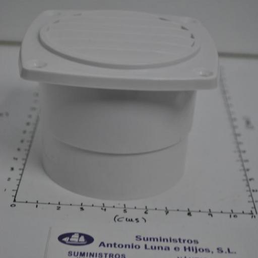 Rejilla de ventilación redonda blanca Seaflo [6]