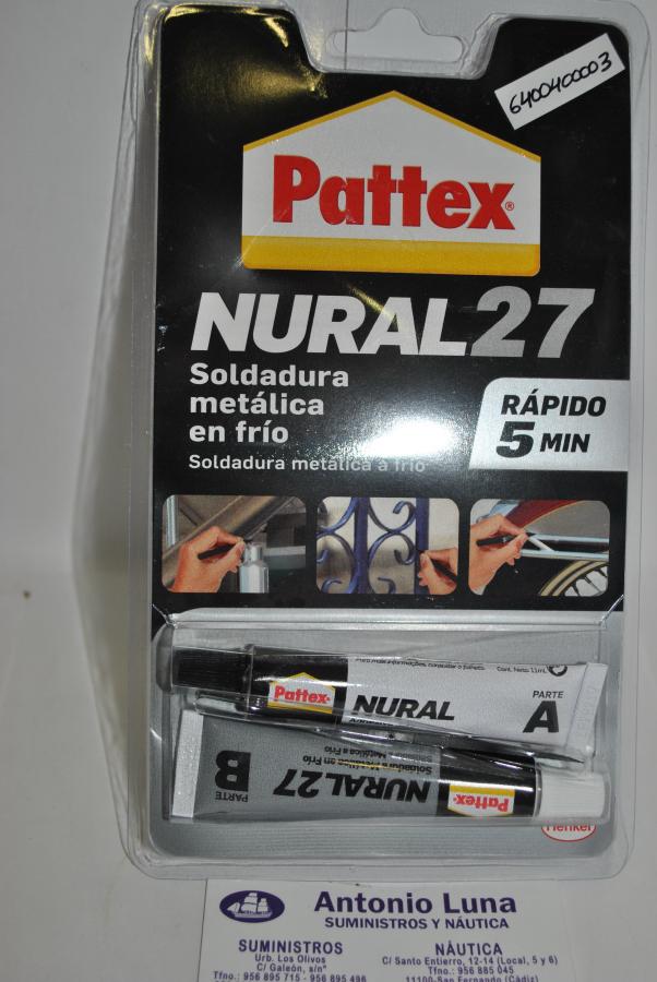 NURAL 21 SOLDADURA METÁLICA EN FRÍO PATTEX