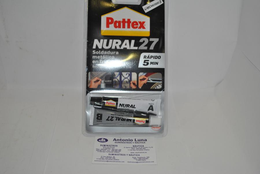 Soldadura en frío Pattex Nural-27 (22 ml) Henkel precios comprar Soldadura  en frío Pattex Nural-27 (22 ml) Henkel precio barato