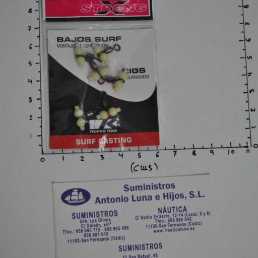 Torniquete (sobre de 6 ud) flúor roto-swivel Kali Kunnan