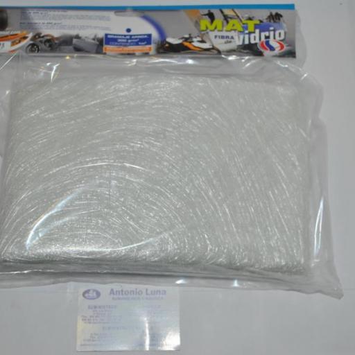 Manta de fibra de vidrio Mat-300 (1 m2) Plainsur