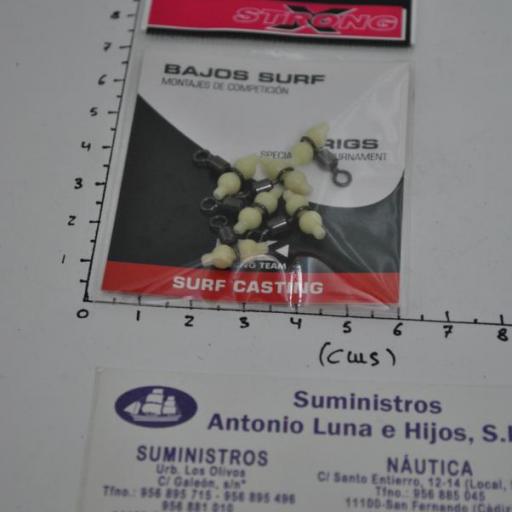 Torniquete (sobre de 6 ud) flúor roto-swivel Kali Kunnan [1]