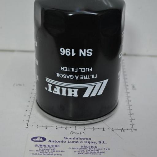 Filtro de gasoil (equivalente FF196 Fleetguard) Hifi Filter