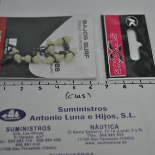 Torniquete (sobre de 6 ud) flúor roto-swivel Kali Kunnan [3]