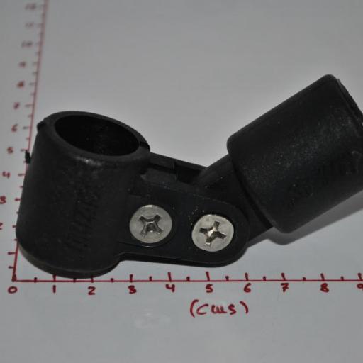 Encaje toldillo-esquina negro 22 mm Lalizas [1]