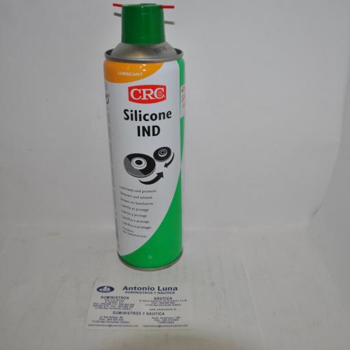 Silicone industrial (silicona en spray) CRC 500 ml.