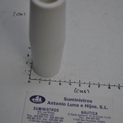 Unión de tubos de nylon blanco de 20 mm [3]