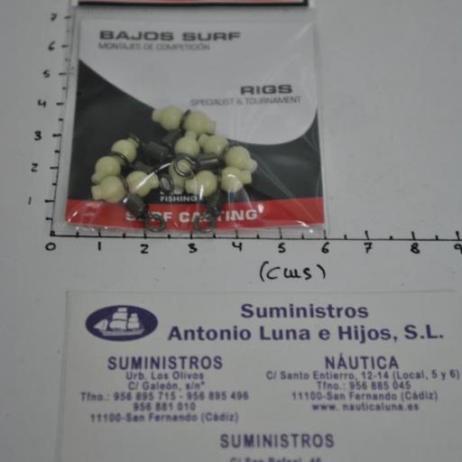 Torniquete (sobre de 6 ud) flúor roto-swivel Kali Kunnan [5]