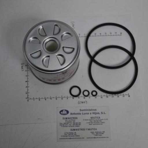 Filtro decantador (sólo recambio) diesel (equivalente 858201 Volvo) SN 001 Hifi [5]