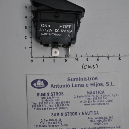 Interruptor para intemperie Off-On 2T 15A 12V Goldenship [3]