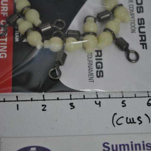 Torniquete (sobre de 6 ud) flúor roto-swivel Kali Kunnan [7]