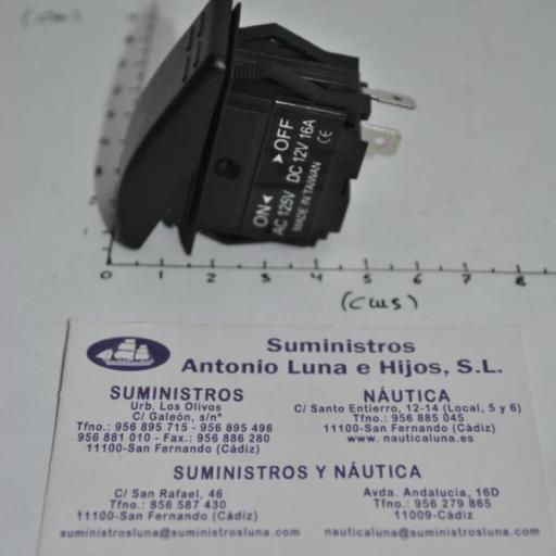 Interruptor para intemperie Off-On 2T 15A 12V Goldenship [5]