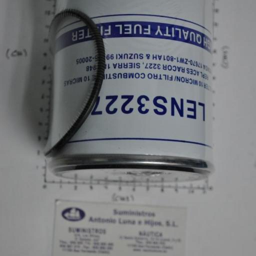 Filtro decantador de combustible (sólo elemento filtrante) (equivalente a S3227 Racor) RecMar [4]