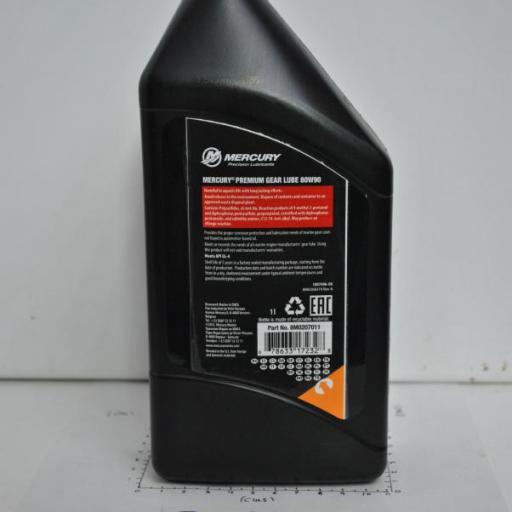 Aceite de colas 80W90 de 1 litro Premium Mercury [1]