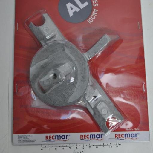 Kit de ánodos de aluminio (equivalente para motores Yamaha 60-90hp 2T) RecMar [7]