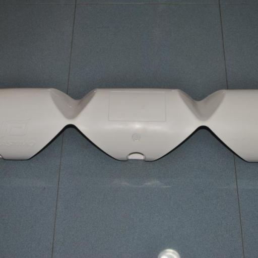 Defensa de pantalán (bumper) blanca articulada 180 x 800 Plastimo