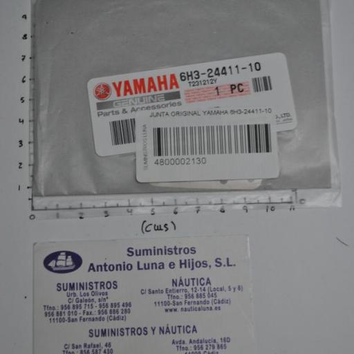 Junta de la bomba de combustible 6H3-24411-10-00 original Yamaha [5]