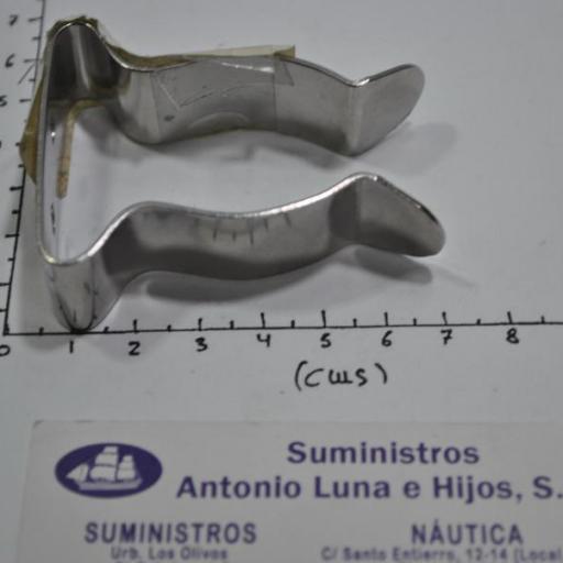 Pinza soporte de acero inoxidable [6]