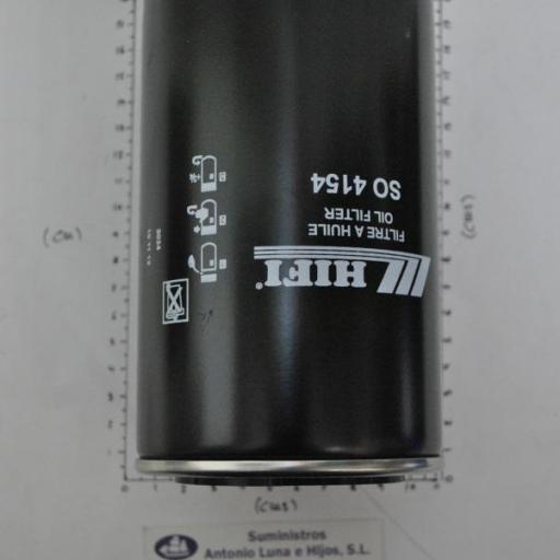 Filtro de aceite (equivalente 51.05501.7173 Nanni Diesel) Hifi Filter [4]