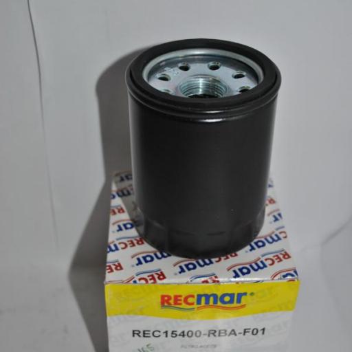Filtro de aceite RecMar (equivalente) Honda 15400-RBA-F01 [1]