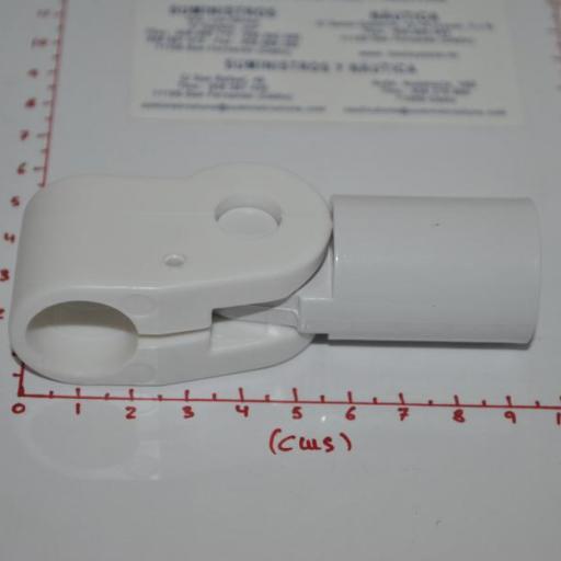 Terminal de capota con enganche blanco 20 mm Imnasa [0]