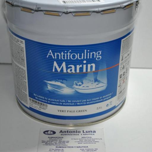 Patente (antifouling) semipulimentable Marin 2,5 lt verde Nautix [1]