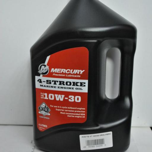 Aceite de motor de 4T de 4 litros 10W30 original Mercury