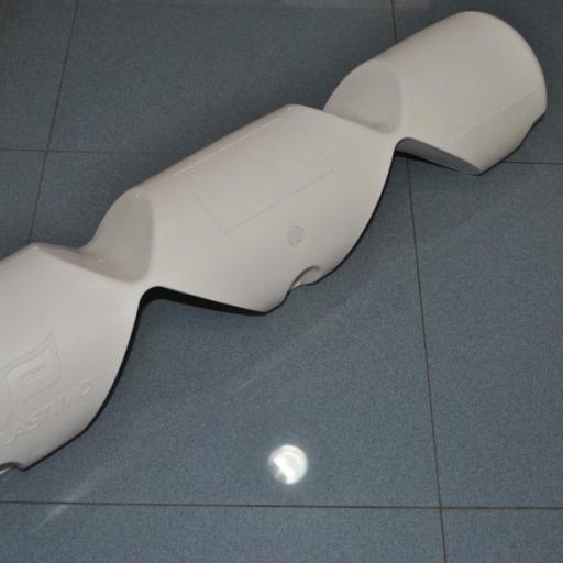 Defensa de pantalán (bumper) blanca articulada 180 x 800 Plastimo [2]