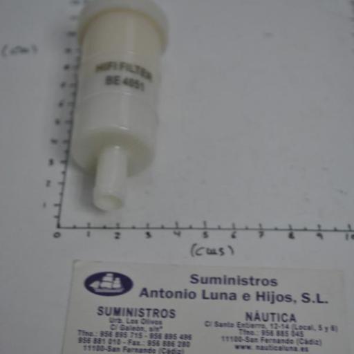 Filtro de combustible (equivalente 16911-759-003 Honda) Hifi Filter [3]