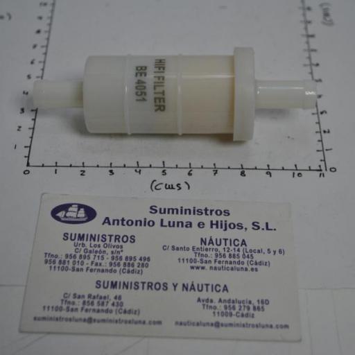 Filtro de combustible (equivalente 16911-759-003 Honda) Hifi Filter