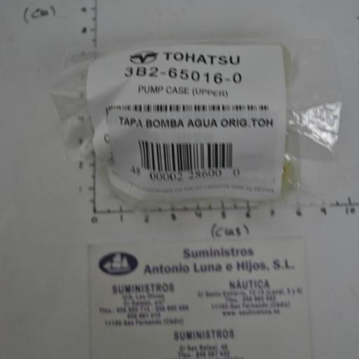 Tapa superior de la bomba de agua 3B2-65016-0 original Tohatsu [7]