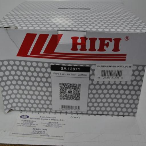 Filtro de aire (equivalente 858488 Volvo) Hifi Filter [7]