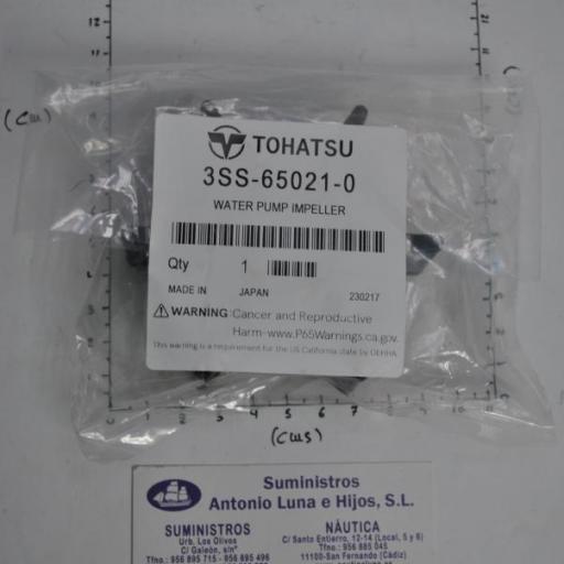 Impulsor 3SS-65021-0 original Tohatsu [4]