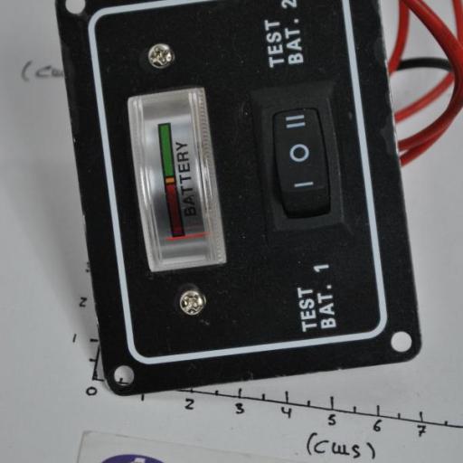 Panel con interruptor 12V para estado de la bateria 70060-12 AAA [1]