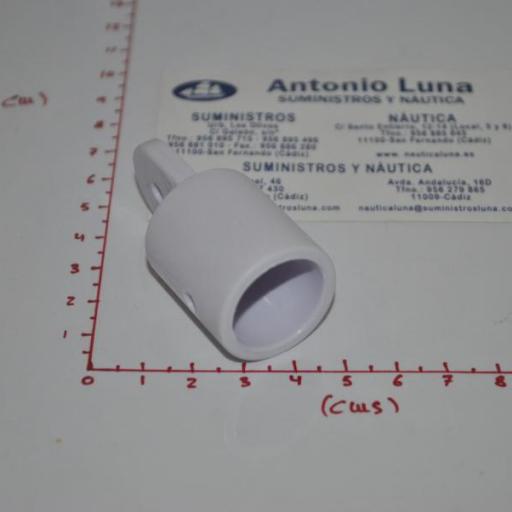 Terminal de capota PVC blanco 20 mm Imnasa [1]