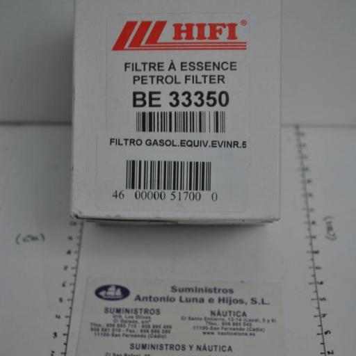 Filtro de gasolina (equivalente 502906 Evinrude) Hifi Filter [7]