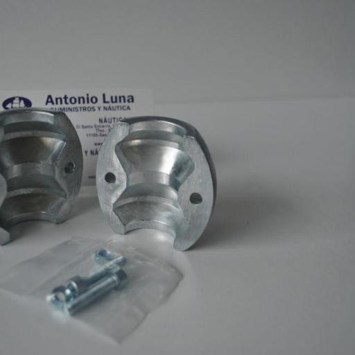 Ánodo de zinc collarin de eje de 25 mm Tecnoseal [1]