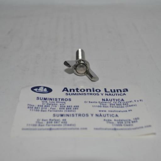 Tornillo Din-316 de acero inoxidable A4 (AISI-316) con rosca métrica [2]