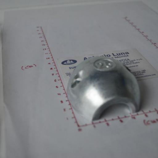Ánodo de zinc collarin de eje de 25 mm Tecnoseal [2]