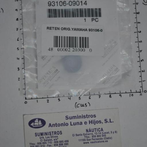 Retén de aceite de la varilla selectora 93106-09014 original Yamaha [7]